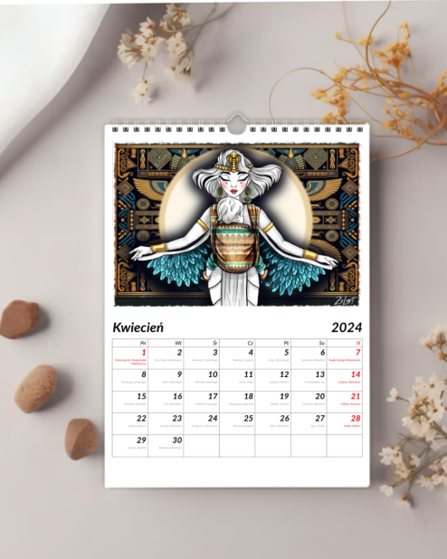 kalendarz-2024-zolart-kwiecien-faraonka